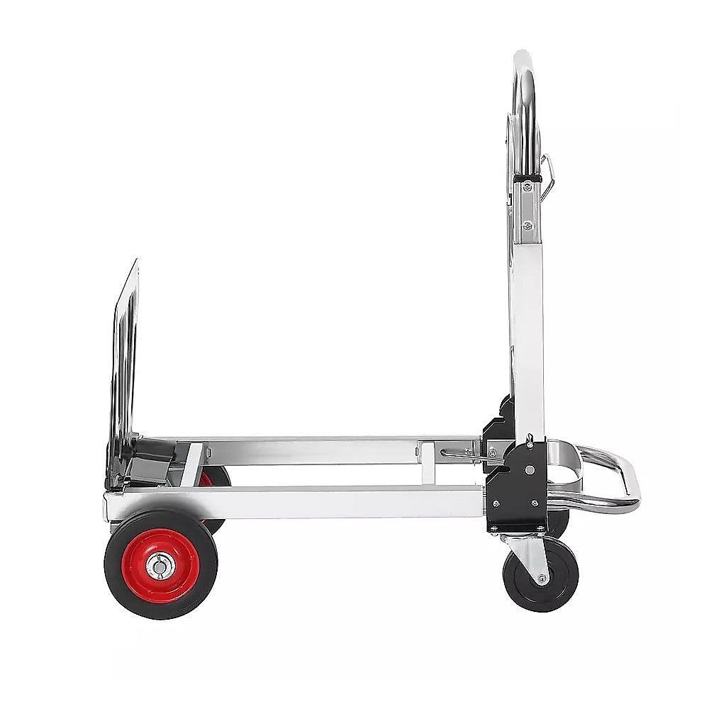 Hand Truck 2-in-1 Folding Dolly Cart | 180kg Capacity | Heavy-Duty Aluminium