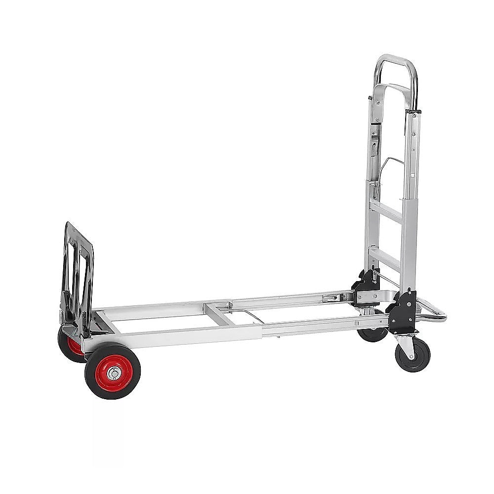 Hand Truck 2-in-1 Folding Dolly Cart | 180kg Capacity | Heavy-Duty Aluminium