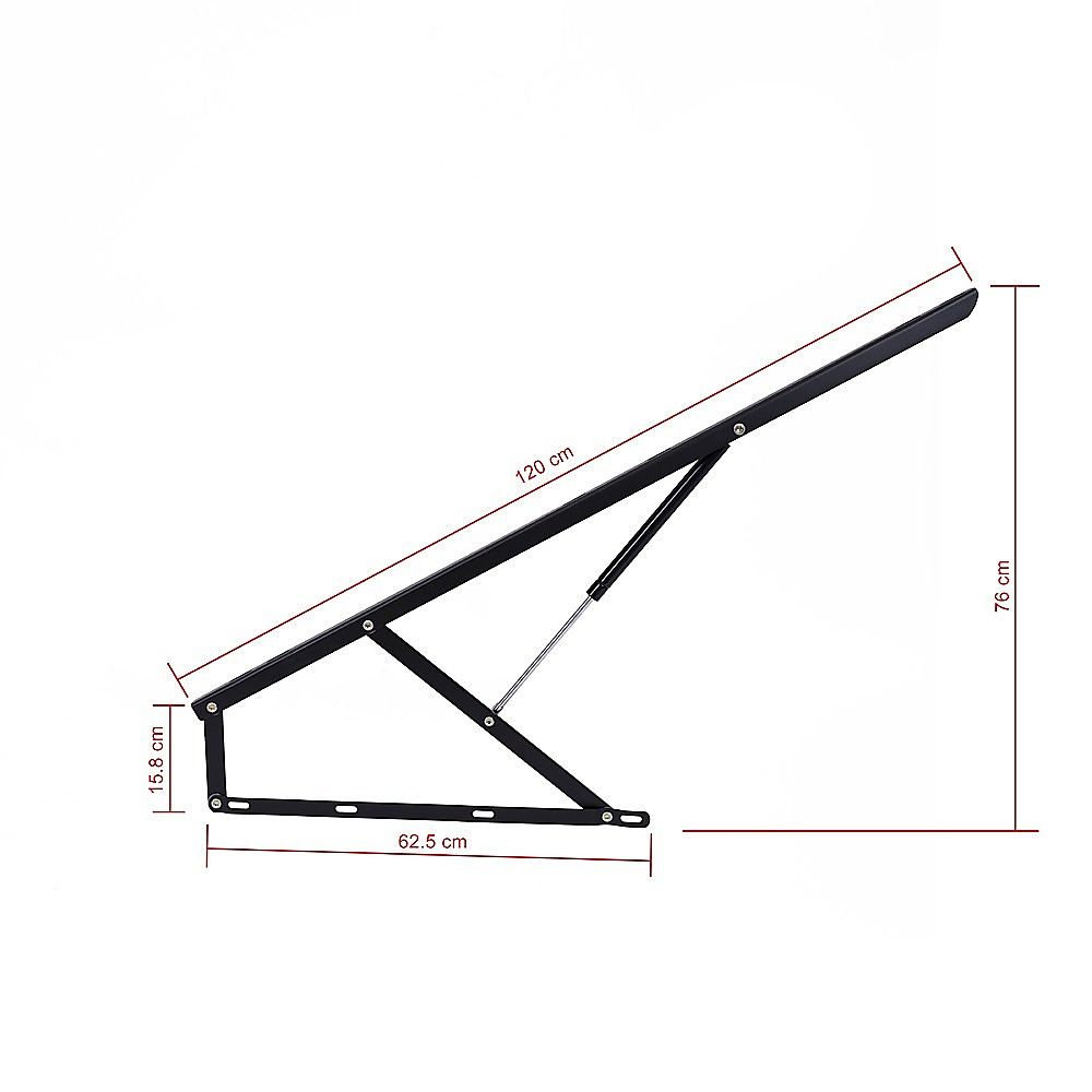 120cm Pneumatic Sofa Bed Lift Up Mechanism Kit | Easy Conversion