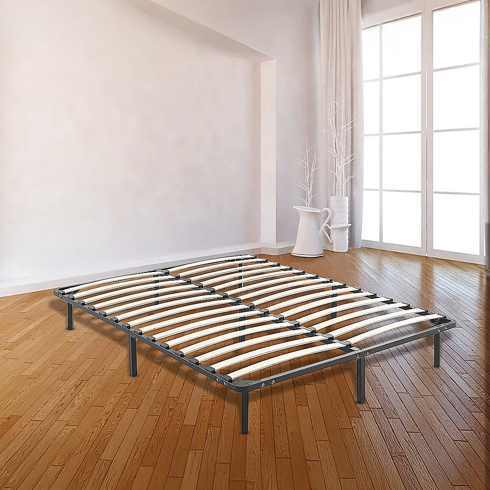Double Metal Bed Frame | Full Steel Heavy Duty Construction