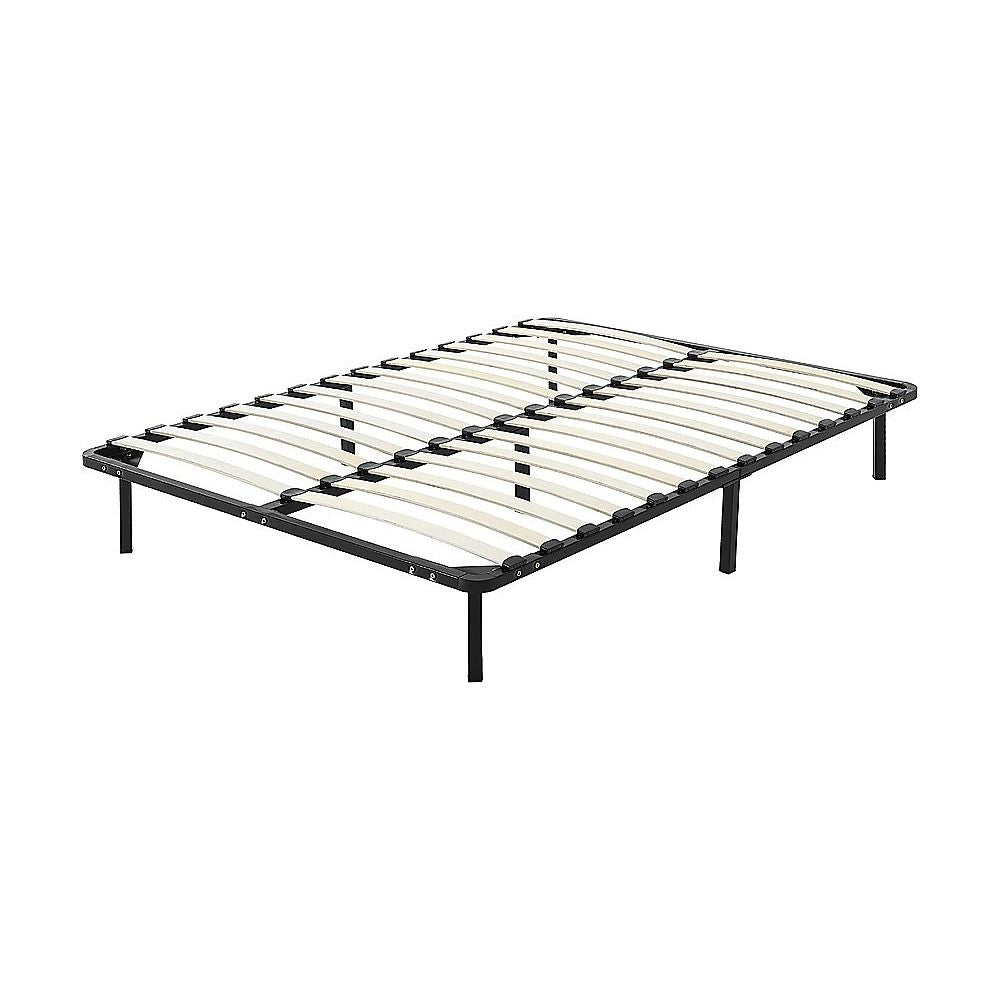 Queen Metal Bed Frame | Durable Heavy Duty Steel | Modern Minimalist Style