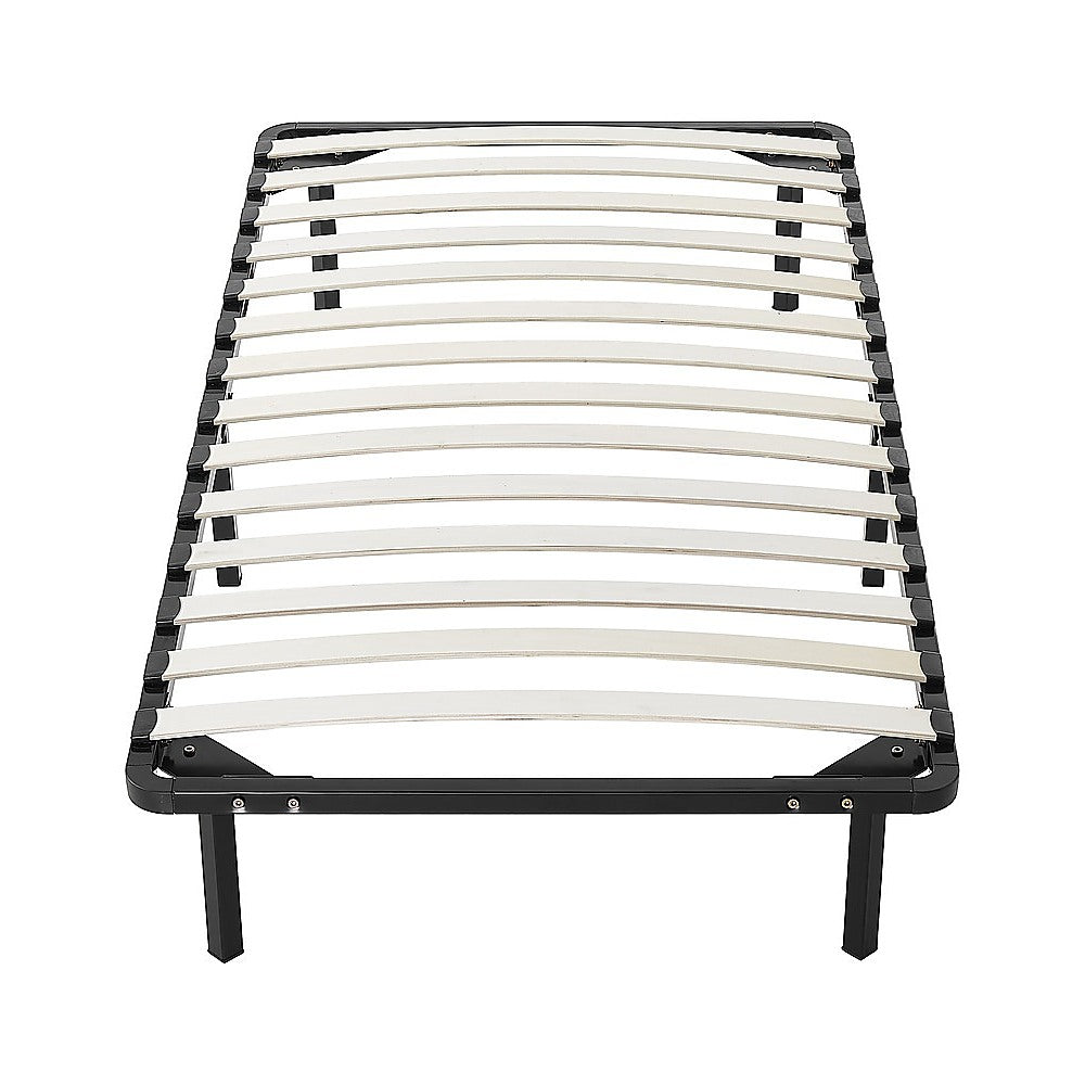 Single Metal Bed Frame | Full Steel Heavy Duty Construction
