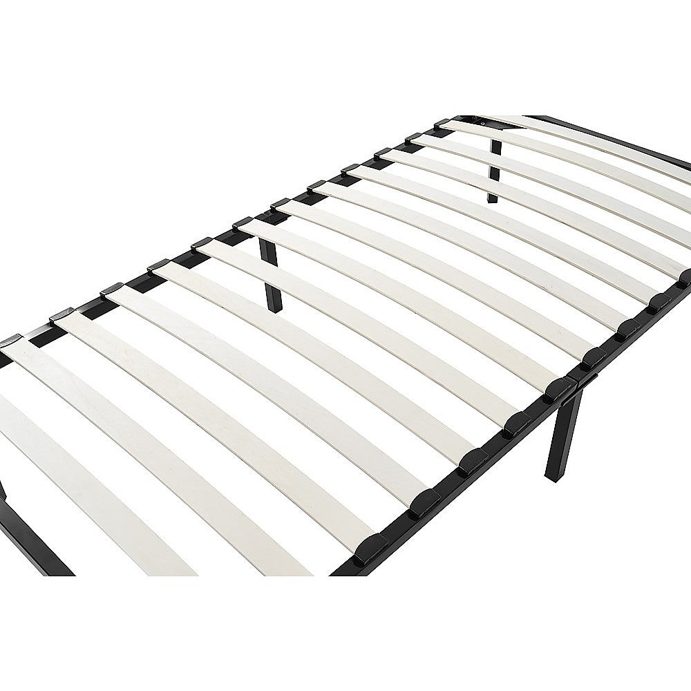 Single Metal Bed Frame | Full Steel Heavy Duty Construction