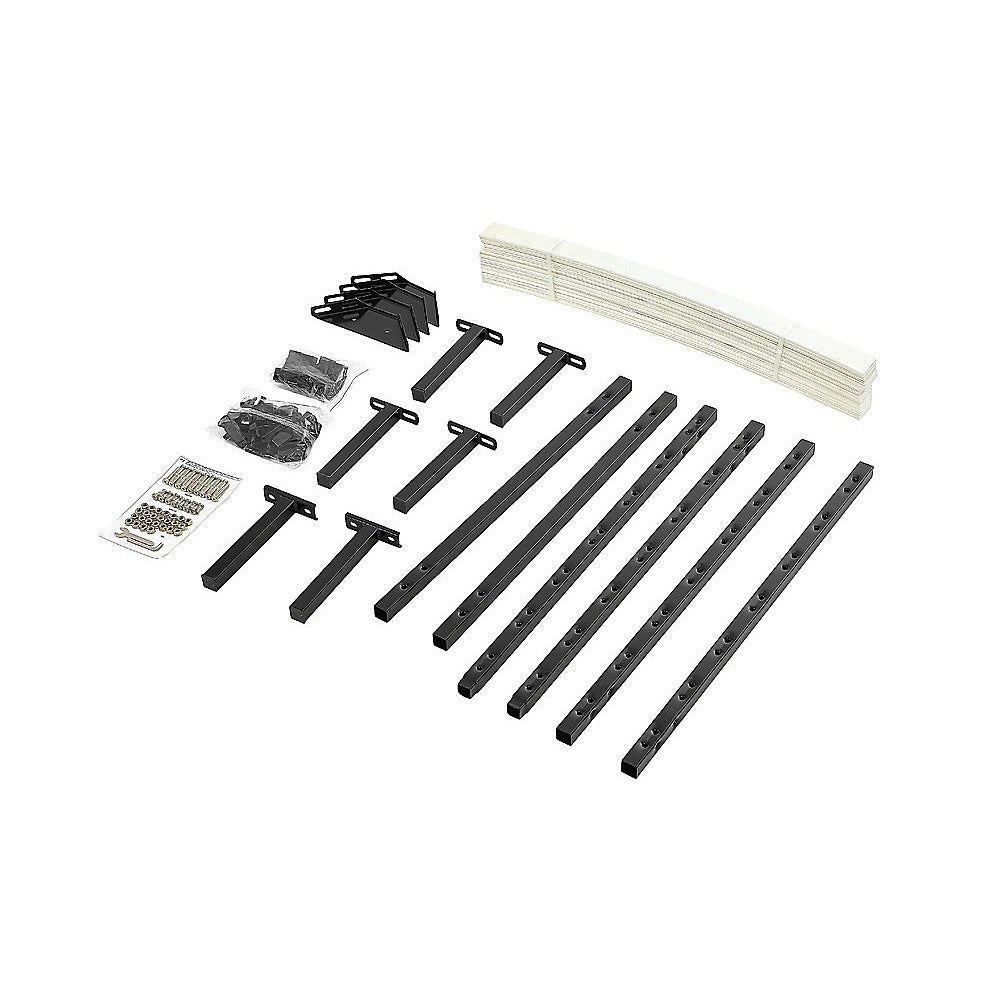 Single Metal Bed Frame | Full Steel Heavy Duty Construction