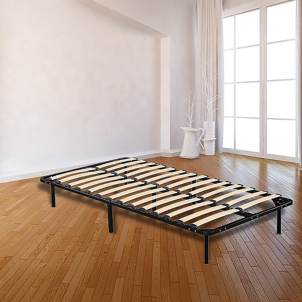 Metal Bed Frame | King Single Size | Full Steel Heavy Duty Construction