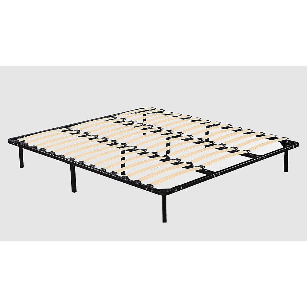 Metal Bed Frame | King Size | Full Steel Heavy Duty Construction