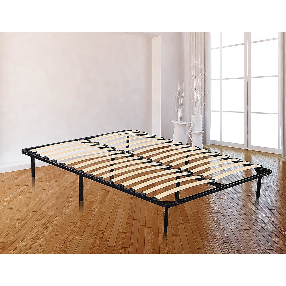 Metal Bed Frame | Queen Size | Full Steel Heavy Duty Construction