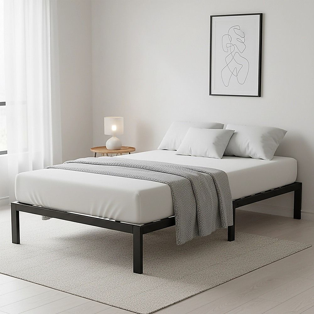 Metal Bed Frame | Single Size | Full Steel Heavy Duty Construction