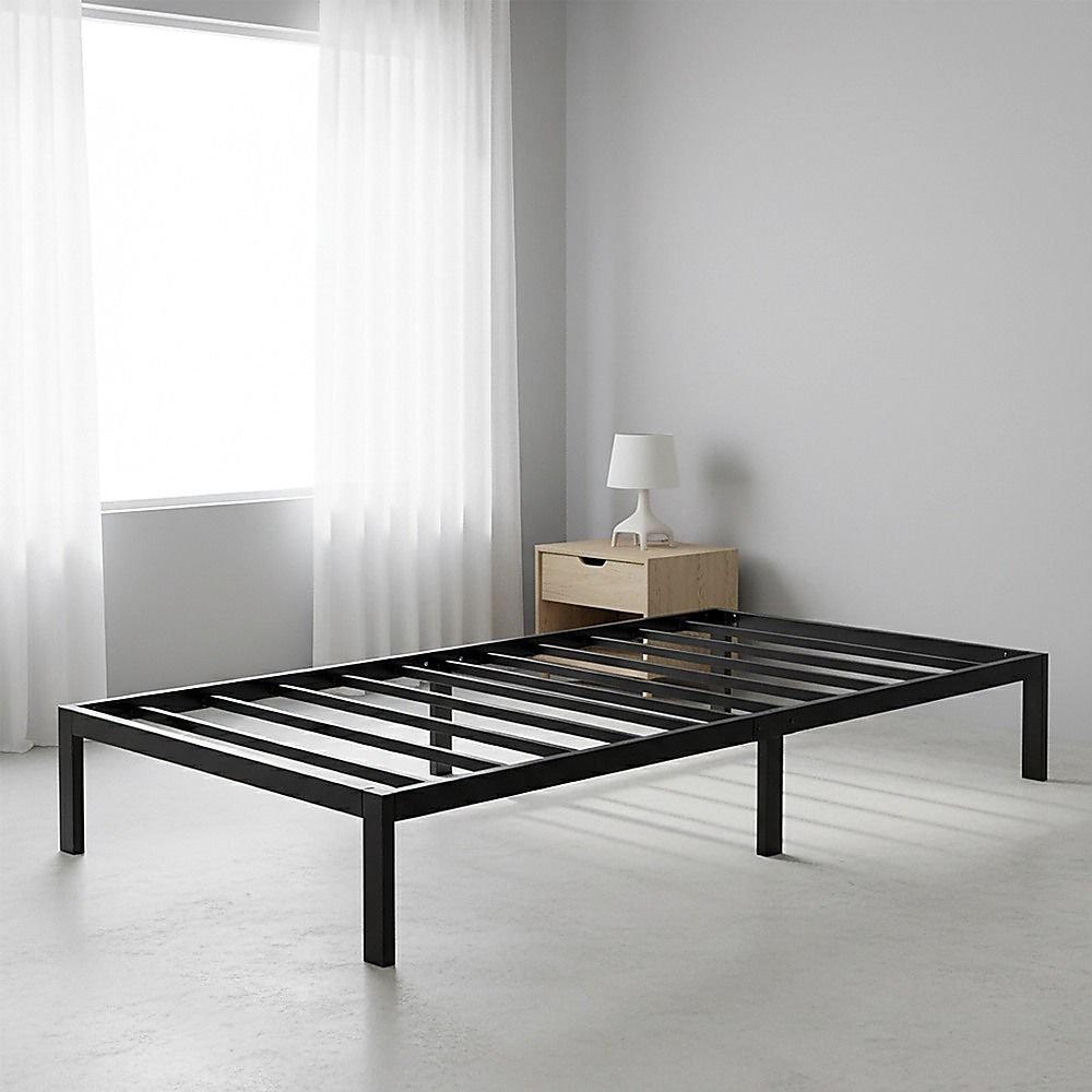 Metal Bed Frame | Single Size | Full Steel Heavy Duty Construction