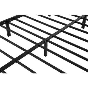 King Single Metal Bed Frame | Full Steel | Heavy Duty Construction | Modern Design