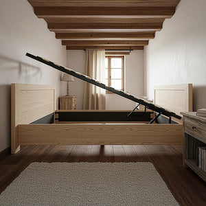 Gas Lift Bed Frame & Ottoman Sofabed | Queen Size with Lift Mechanism