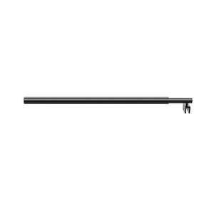 Glass Shower Screen Stabilising Pole | Round | Black Finish | Frameless Support Bar