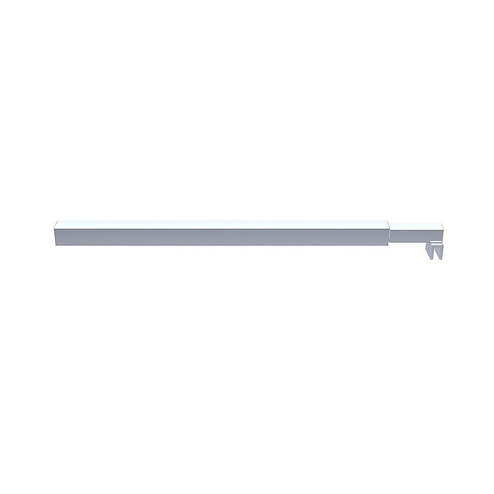 Glass Shower Screen Stabilising Pole | Square | Chrome Finish | Durable Support Bar