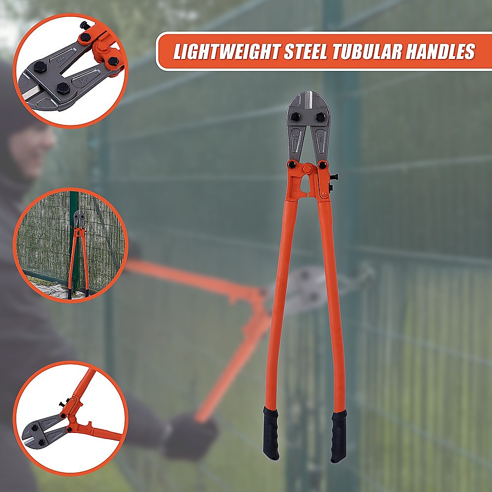 Bolt Cutters | 900mm | 36" Heavy Duty | Hardened Steel Jaws