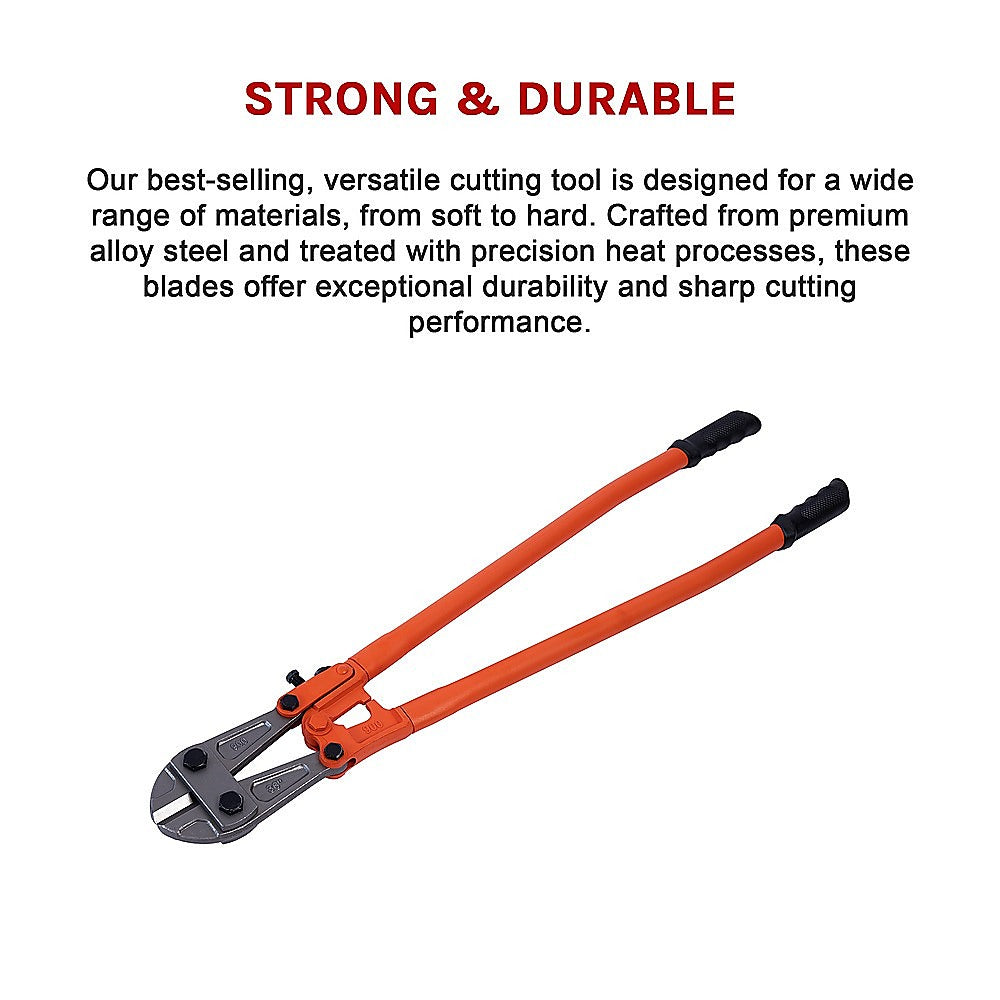 Bolt Cutters | 900mm | 36" Heavy Duty | Hardened Steel Jaws