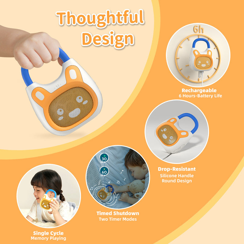 Alilo Pocket Bunny K1 | Interactive Educational Toy | Music, Stories & Learning Features