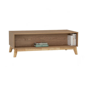 Hirado Coffee Table | Natural Finish | Elegant & Minimalistic