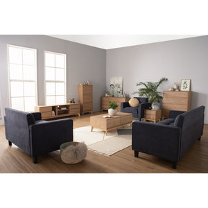 Hirado Coffee Table | Natural Finish | Elegant & Minimalistic