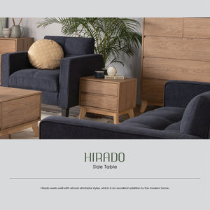 Hirado Bedside Table | Natural
