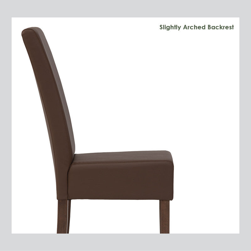 Mesi Dining Chair x2 | Natural Colour Legs | Blue Colour Challis Fabric Upholstery