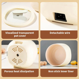 NNEOBA 1.8L Multifunctional Electric Mini Rice Cooker | Compact & Efficient