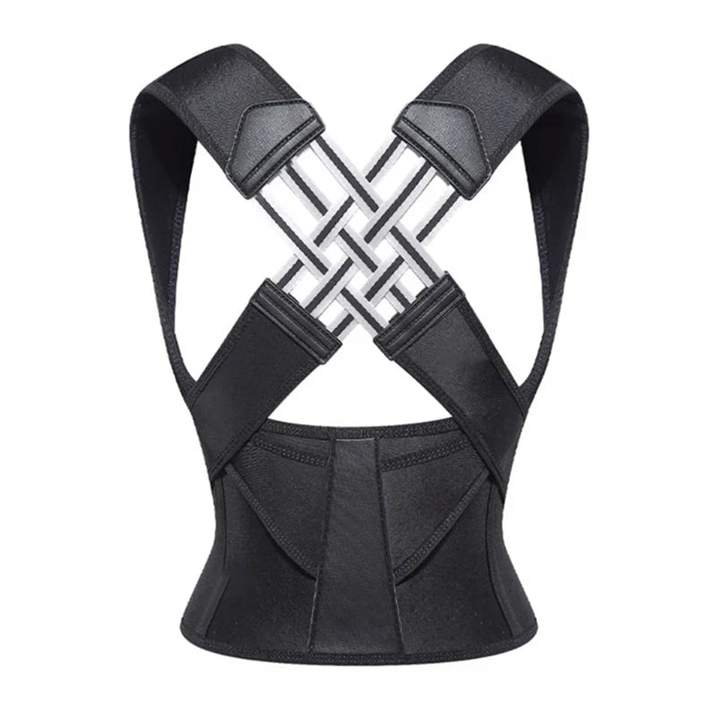 NNEOBA Back Brace Posture Corrector for Men | Adjustable Full Back Support
