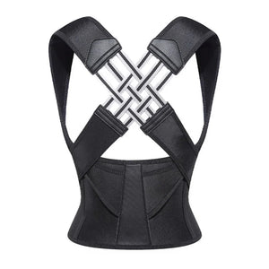 NNEOBA Back Brace Posture Corrector for Men | Adjustable Full Back Support