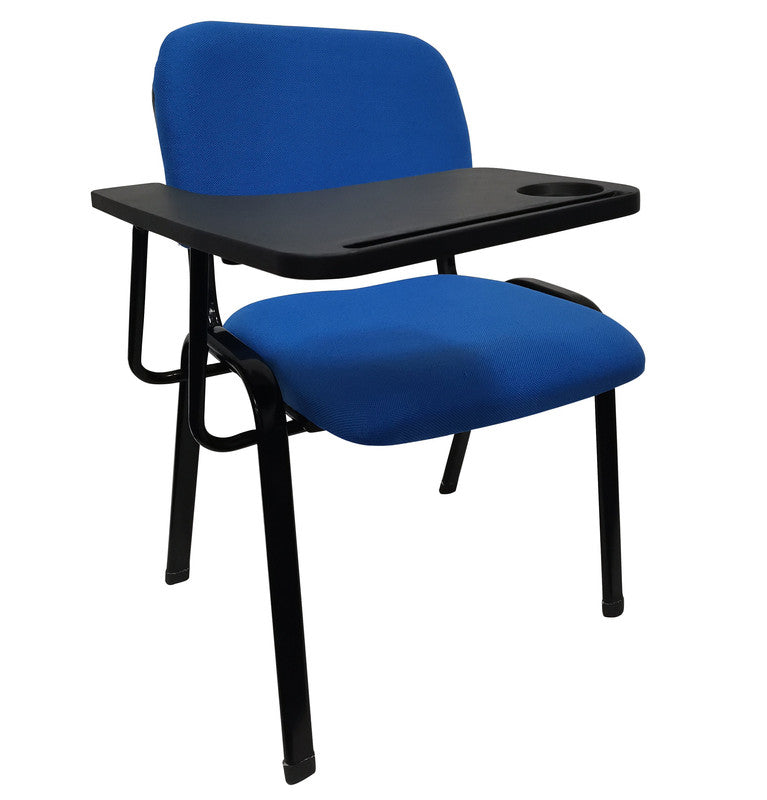 NNECN Lecture Chair with Table Top for Classroom | Lecture | Training | Conference (Set of 6 - Blue)