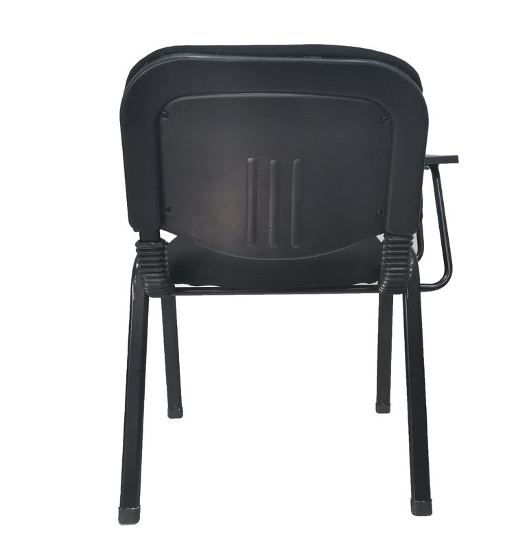 NNECN Lecture Chair with Table Top for Classroom | Lecture | Training | Conference (Set of 6 - Black)