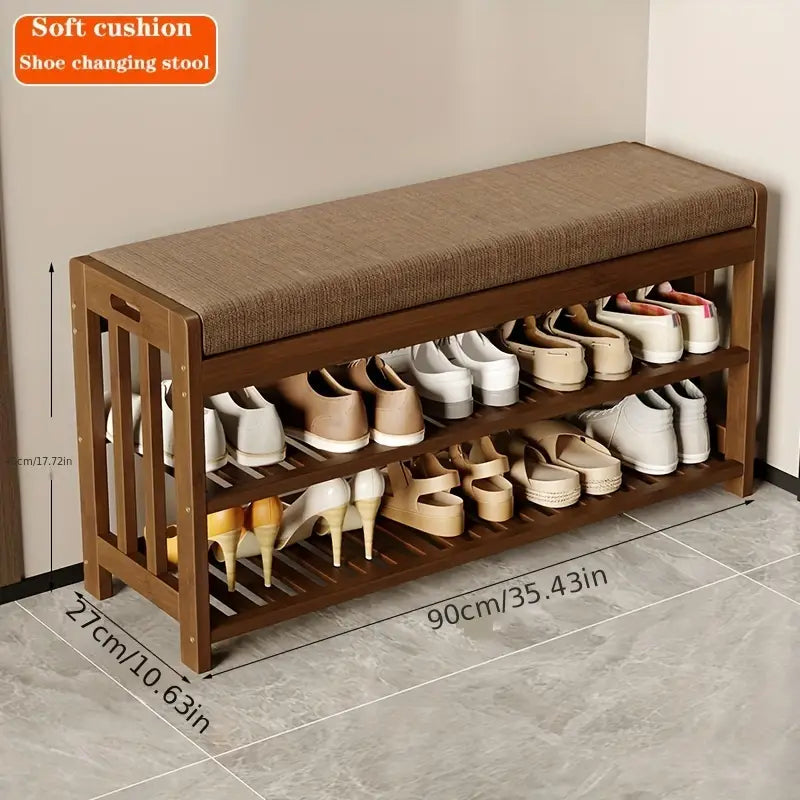 NNETM Shoe Rack | 2-Tier Organizer | Dustproof Storage