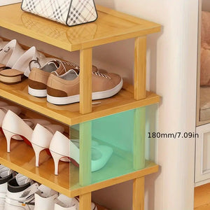 NNETM Shoe Rack | Multi-Layer | 5 Tier Standing Storage