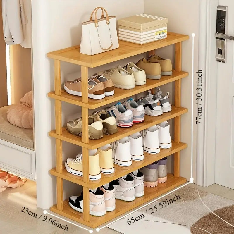 NNETM Shoe Rack | Multi-Layer | 5 Tier Standing Storage