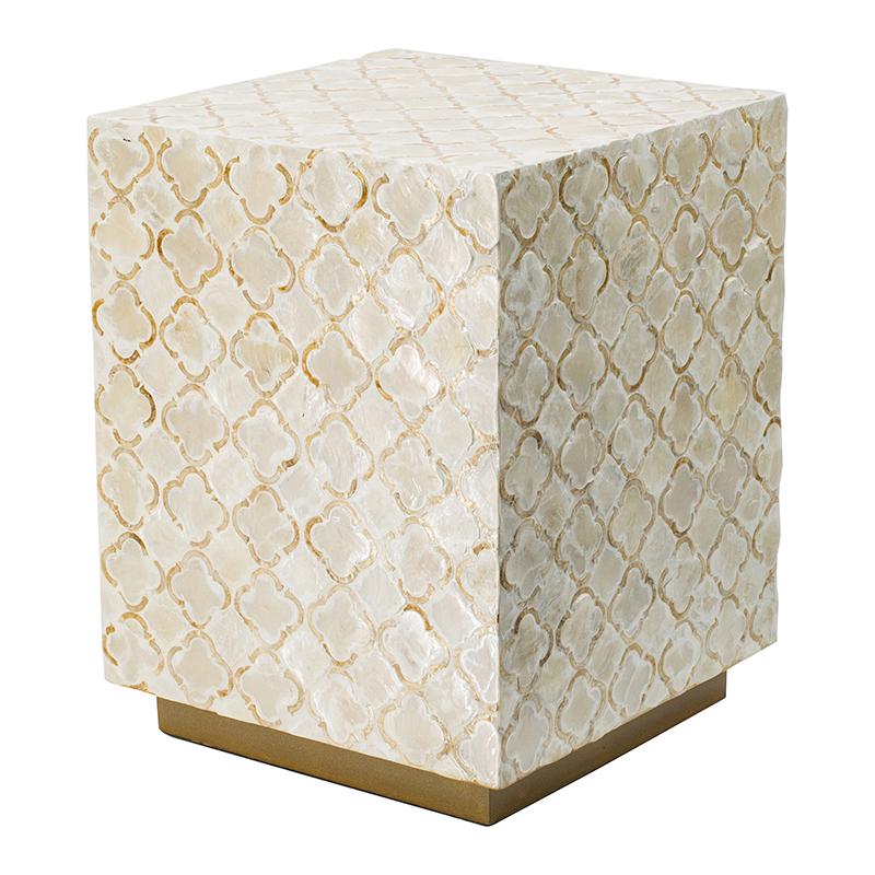 Haymen Square Shell Stool | Table