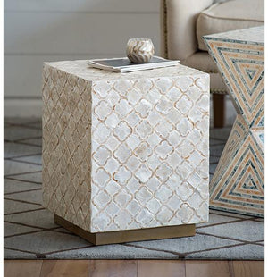 Haymen Square Shell Stool | Table