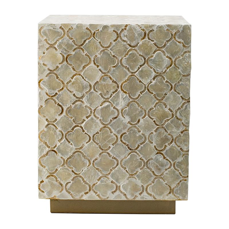 Haymen Square Shell Stool | Table