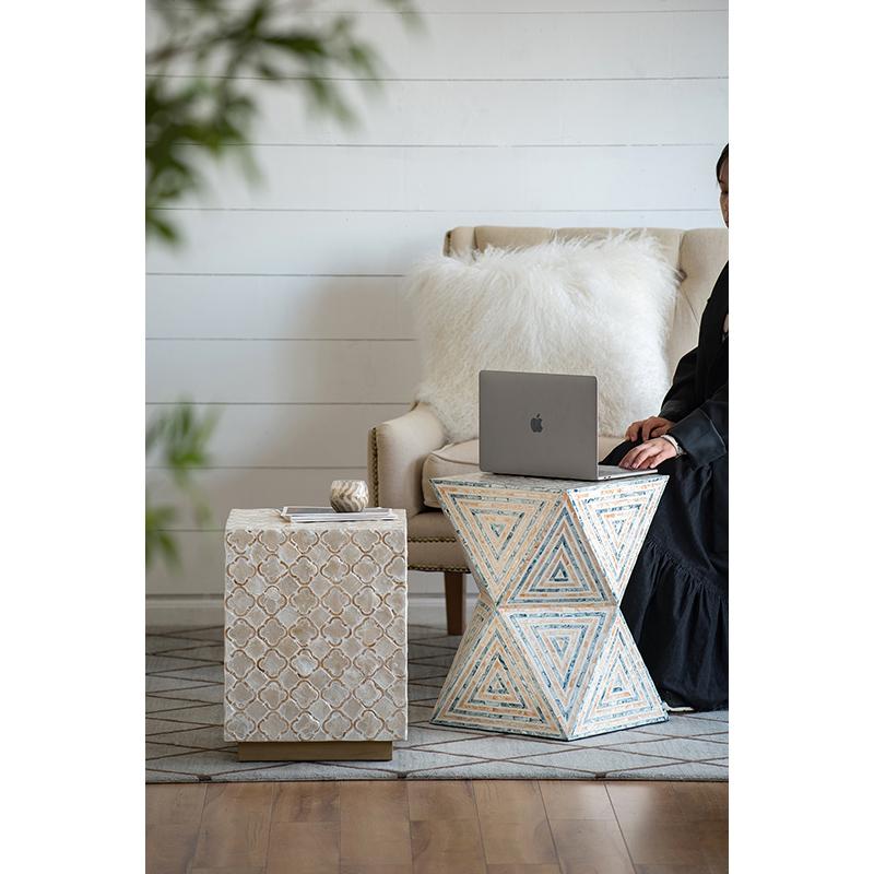 Haymen Square Shell Stool | Table