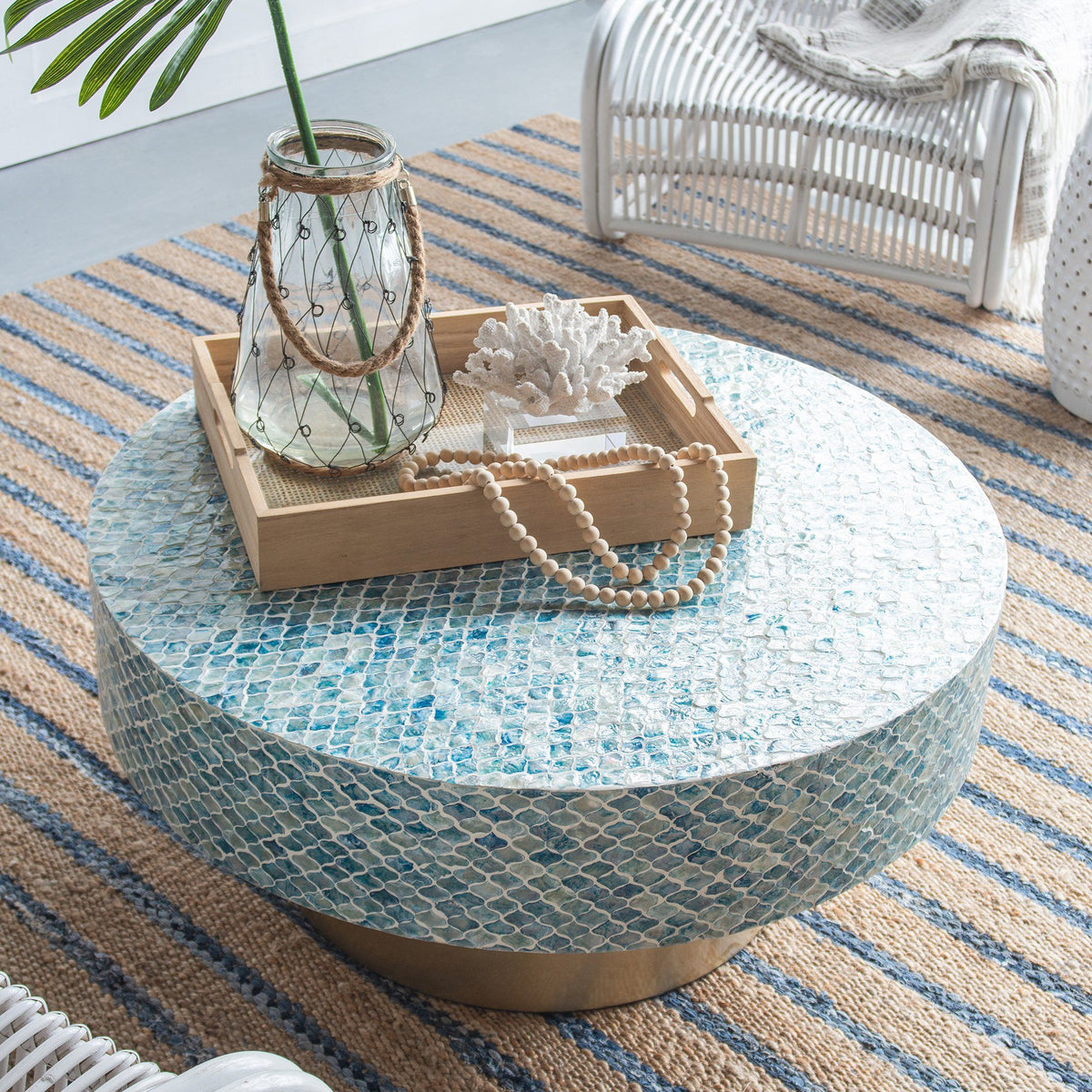 Goa Shell Coffee Table | Natural & Elegant Style