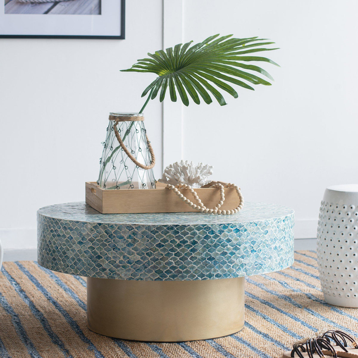 Goa Shell Coffee Table | Natural & Elegant Style