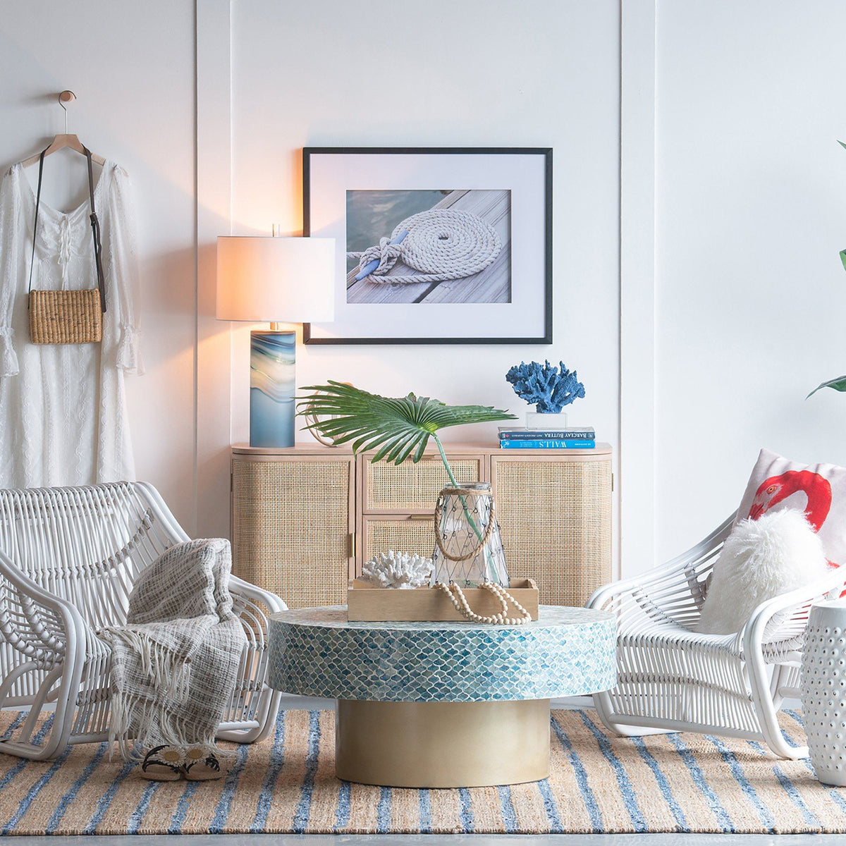 Goa Shell Coffee Table | Natural & Elegant Style