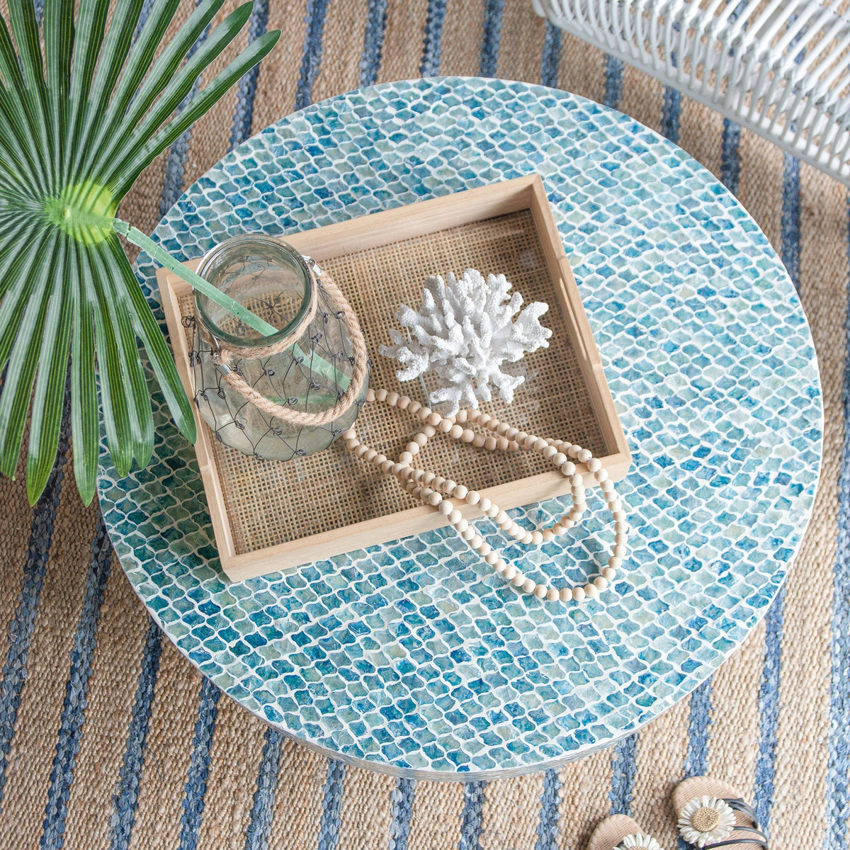 Goa Shell Coffee Table | Natural & Elegant Style