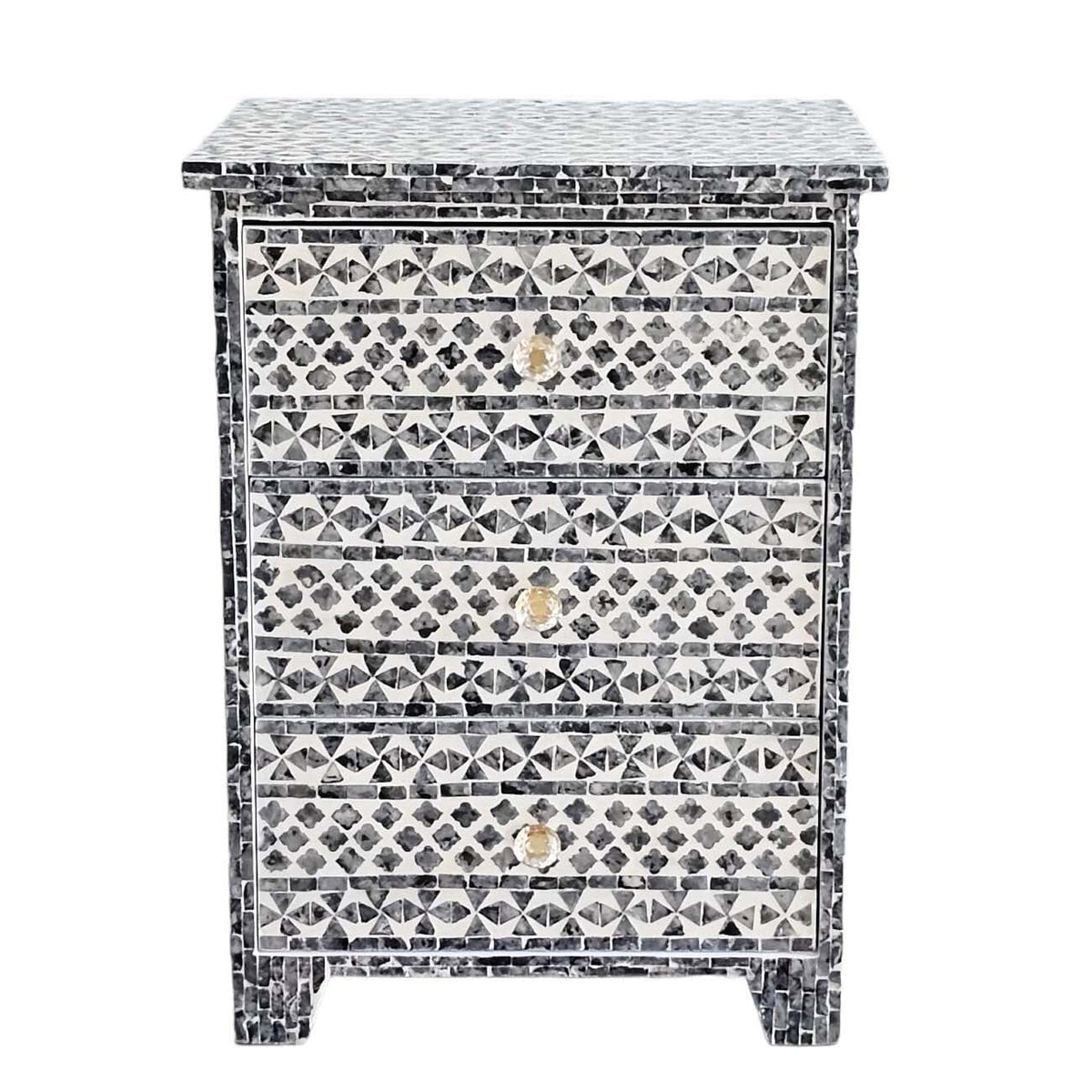 Santa Fe Side Shell Inlay Side Table