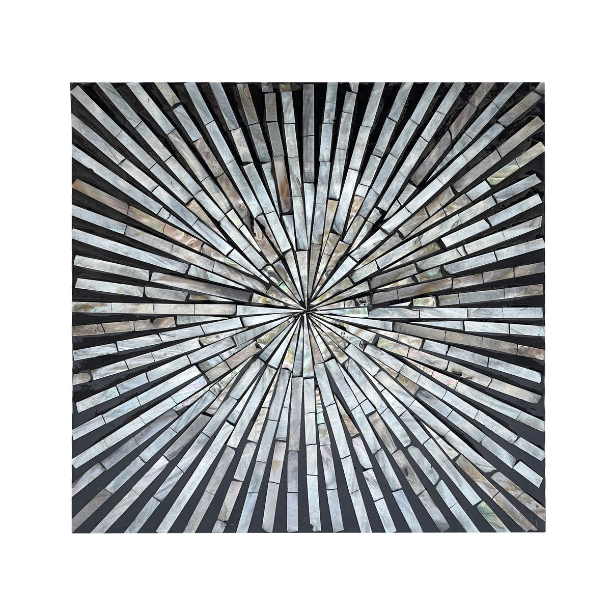 Pyramid Mother of Pearl Hand Made Side Table