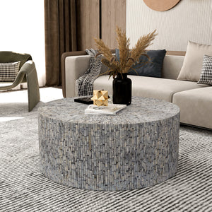 Mont Blanc Mother of Pearl Hand Made Coffee Table | Elegant Design