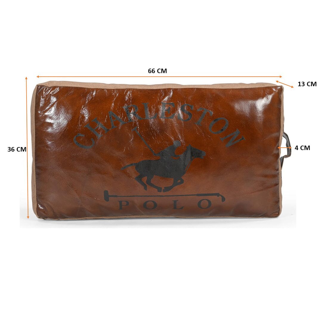 Large Charleston Polo Handmade Cushion | Premium Fabric