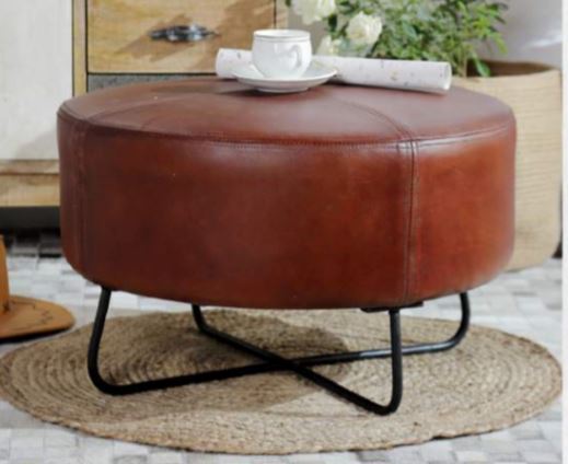 Bolero Leather Coffee Table | Ottoman