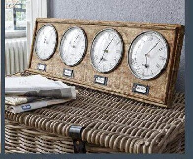 World Timber Clock | Unique Design