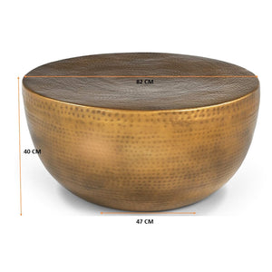 Hand Made Metal Punching Coffee Table | Industrial Design