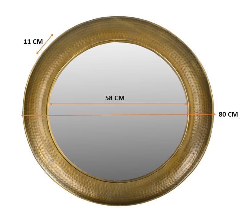 Handmade Metal Mirror | Industrial Style