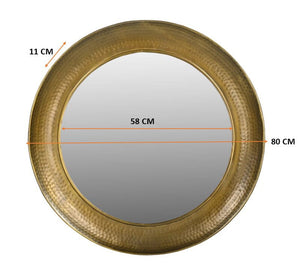 Handmade Metal Mirror | Industrial Style