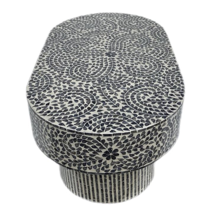 Floral Mother of Pearl Coffee Table | Artistic Craftsmanship